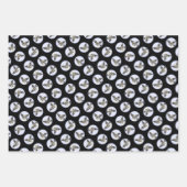 Cardigan Welsh Corgi Blue Merle Malerei Dog Art Geschenkpapier Set (Vorderseite 3)