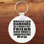 CARDIGAN WELSH CORGI DOG BEST FRIEND DESIGNS SCHLÜSSELANHÄNGER (Vorderseite)