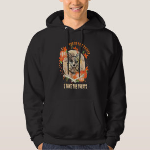 Cardigan Welsh Corgi Dog Owner Halloween Spaß Hoodie