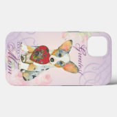Cardigan Welsh Corgi Herz Mama Case-Mate iPhone Hülle (Rückseite (Horizontal))