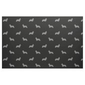 Cardigan Welsh Corgi Hund Silhouetten Muster Stoff (Fat Quarter (45,7 x 55,9 cm))