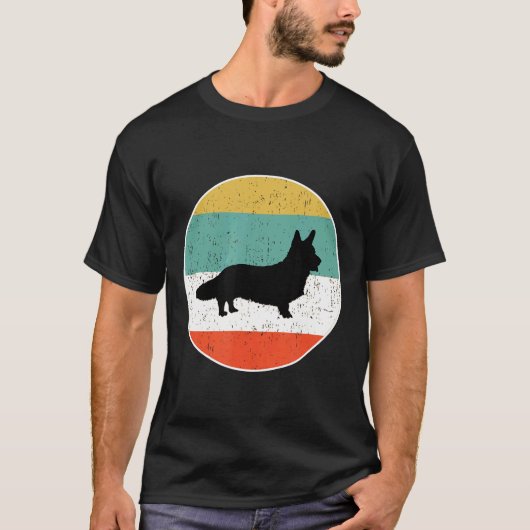 Cardigan Welsh Corgi Hund T-Shirt (Vorderseite)