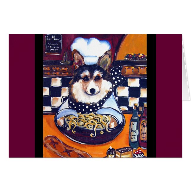 Cardigan Welsh Corgi Koch (Vorderseite (Horizontal))
