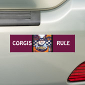 Cardigan Welsh Corgi Koch Autoaufkleber (Auf Auto)