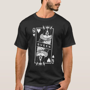Cardigan Welsh Corgi Königin des Herzens Funny Dog T-Shirt