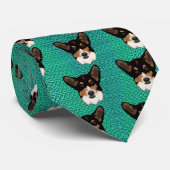 Cardigan Welsh Corgi Krawatte (Gerollt)