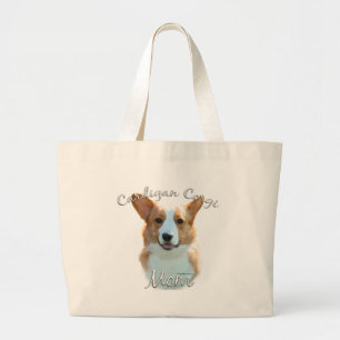 Cardigan Welsh Corgi Mama 2 Jumbo Stoffbeutel