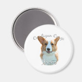 Cardigan Welsh Corgi Mama 2 Magnet (Vorderseite/Rückseite)