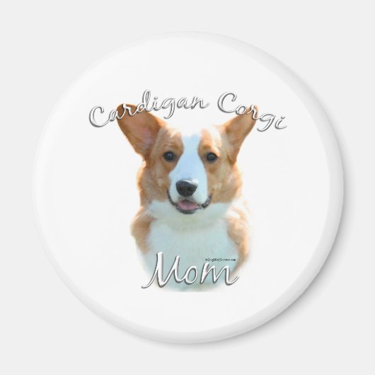 Cardigan Welsh Corgi Mama 2 Magnet (Vorne)