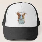 Cardigan Welsh Corgi Mama 2 Truckerkappe (Vorderseite)