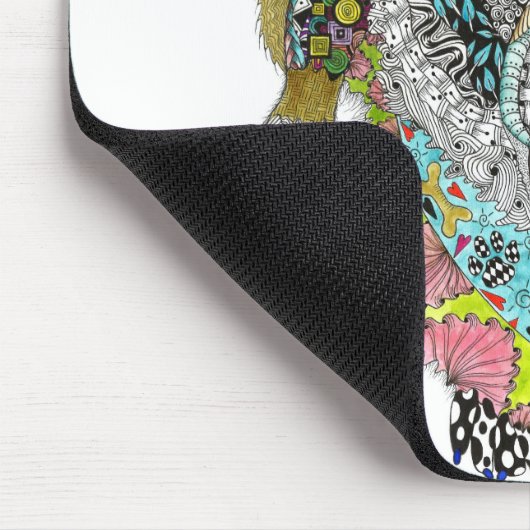 Cardigan Welsh Corgi Mousepad (Ecke)