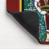 Cardigan Welsh Corgi Mousepad (Ecke)