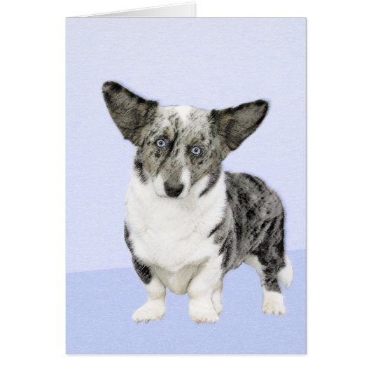 Cardigan Welsh Corgi Painting - Original Dog Art (Vorne)