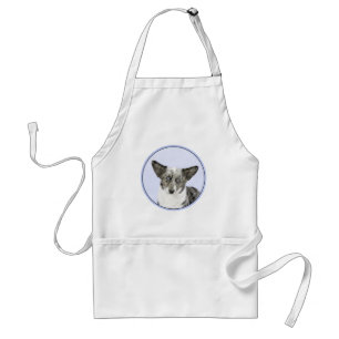 Cardigan Welsh Corgi Painting - Original Dog Art Schürze
