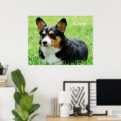 Cardigan Welsh Corgi Poster (Heimbüro)