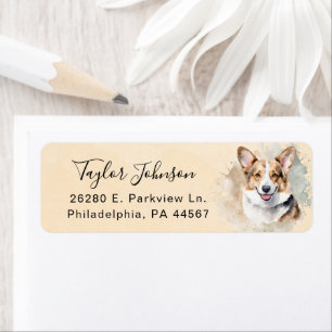 Cardigan Welsh Corgi Rücksendeadresse