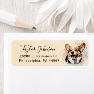 Cardigan Welsh Corgi Rücksendeadresse