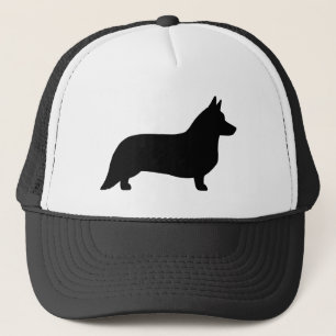 Cardigan Welsh Corgi Silhouette Truckerkappe