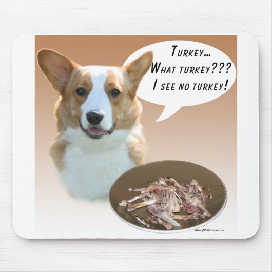 Cardigan Welsh Corgi Türkei Mousepad (Vorne)
