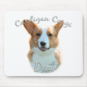 Cardigan Welsh Corgi Vater 2 Mousepad