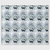 Cardigan Welsh Corgi Weihnachten Geschenkpapier (Flach)