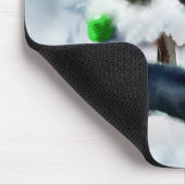 Cardigan Welsh Corgi Weihnachten Mousepad (Ecke)
