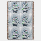 Cardigan Welsh Corgi Weihnachtsgeschenke Decke (Vorderseite Vertikal)