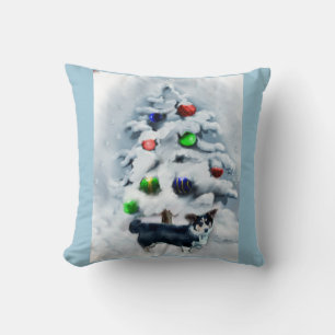 Cardigan Welsh Corgi Weihnachtsgeschenke Kissen