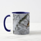 Cardinal Bird Couple in Snow Tree Nature Mug Tasse (Links)