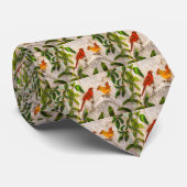 Cardinal birds krawatte (Gerollt)
