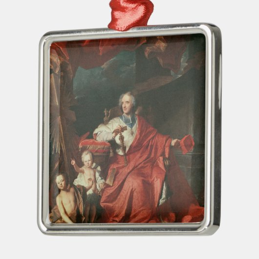 Cardinal de Bouillon Opening Ornament Aus Metall (Links)