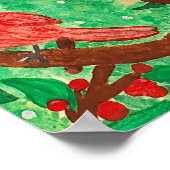 Cardinal Friends  Poster (Ecke)