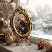 Cardinal Holly Berries Christmas Tissue Paper Seidenpapier