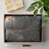 Cardinal in Snowy Pine Decoupage Seidenpapier (Geschenk)