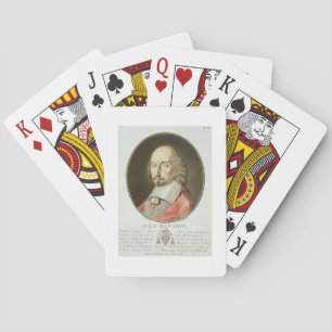 Cardinal Jules Mazarin (1602-61) from 'Portraits d Spielkarten