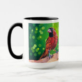 Cardinal Painting - Gift for Bird Lovers Tasse (Links)