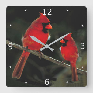 CARDINAL QUADRATISCHE WANDUHR