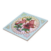 Cardinal Ribbons Fliese (Seite)