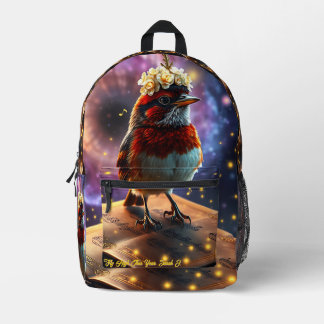 Cardinal Scholar King - Back to School Backpack Bedruckter Rucksack