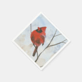 Cardinal Serviette (Ecke)