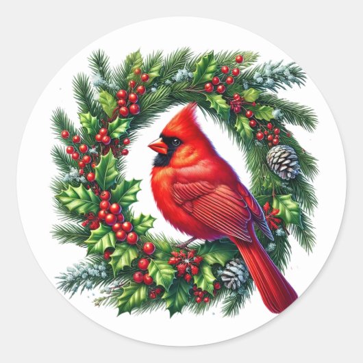 Cardinal Stickers (Vorderseite)