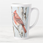 Cardinal with Birches (matching journal available) Milchtasse (Rechts)