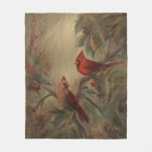 Cardinals Fleecedecke (Vorderseite)
