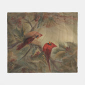 Cardinals Fleecedecke (Vorderseite (Horizontal))