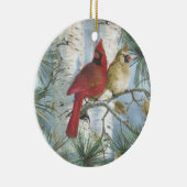 CARDINALS-ORNAMENT KERAMIK ORNAMENT (Rechts)