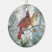 CARDINALS-ORNAMENT KERAMIK ORNAMENT (Links)