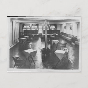 Cardington, Airship R101, Lounge, Ballroom Postkarte
