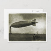 Cardington, Airship R101, vor Abflug Postkarte (Vorne/Hinten)
