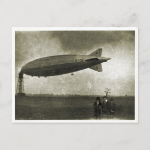 Cardington, Airship R101, vor Abflug Postkarte