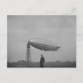 Cardington, Luftschiff R100 auf Festmast Postkarte (Vorderseite)